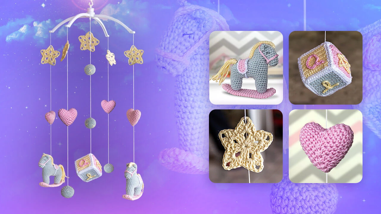 Capa do vídeo de apresentação do curso de amigurumi